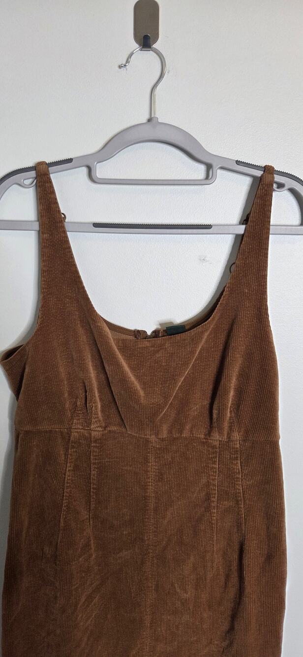 Wild Fable Brown Corduroy Jumper Size L NEW Fair Casual